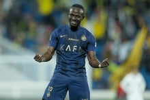 Sadio Mané célèbre son but lors du match de la Saudi Pro League entre son club, Al-Nassr, et celui d’Abha au Prince Sultan Bin Abdulaziz Sport City d’Abha, le 2 avril 2024.