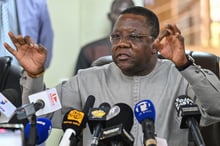 Le président du Conseil constitutionnel tchadien, Jean-Bernard Padaré, le 9 mai 2024. © Issouf SANOGO / AFP