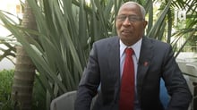 Bah Oury, le Premier ministre guinéen, lors de l’entretien qu’il a accordé à Jeune Afrique à Kigali, le 18 mais 2024, en marge de l’Africa CEO forum.