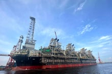 Un navire flottant de production, de stockage et de déchargement de GNL semblable à celui qui sera déployé au large du delta du Niger par Golar. © Golar LNG.