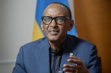 Le président rwandais Paul Kagame, à Kigali, le 14 mars 2024. © Vincent Fournier pour JA