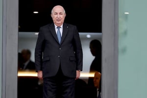 Le président Abdelmadjid Tebboune à Alger, en Algérie, le 5 juillet 2024. © Billel Bensalem/APP/NurPhoto via AFP