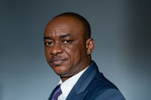Cabral Libii, président du Parti camerounais pour la réconciliation nationale. © Bruno Levy pour JA.