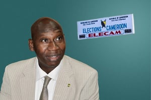 Abdouraman Hamadou, l’ancien secrétaire général de la Fecafoot. © Montage JA-MABOUP