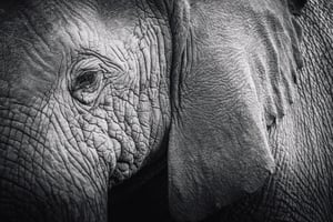 Éléphant des savanes en Afrique Sud. © Insa Hagemann/LAIF-REA