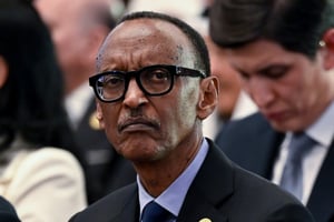 Le président rwandais, Paul Kagame, à Ankara, en Turquie, le 3 juin 2023. © Mustafa Ciftci / Anadolu Agency via AFP