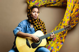 La chanteuse germano-nigériane Nneka. © Officiel Nneka