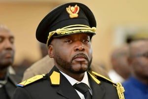 Tabu Eboma Tema, aide de camp du président Félix Tshisekedi. © Présidence RDC