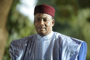 L’ancien président du Niger, Mahamadou Issoufou, le 13 janvier 2016, à Niamey. © Vincent Fournier/JA