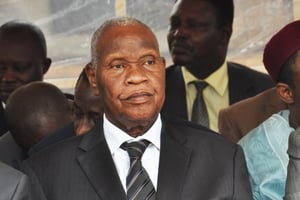 Clément Atangana, le président du Conseil constitutionnel du Cameroun. © Maboup