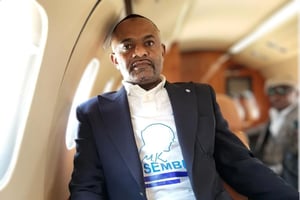 Salomon Idi Kalonda, conseiller spécial de l’opposant Moïse Katumbi, a bénéficié le 27 mars 2024 d’une libération provisoire. © DR