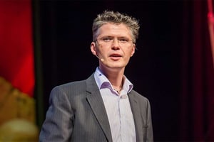 L’économiste britannique Charlie Robertson. © DR