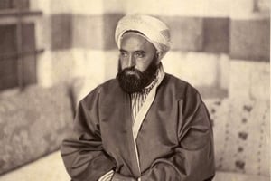 L’émir Abdelkader à Damas, en Syrie, en 1862. © Wikipédia