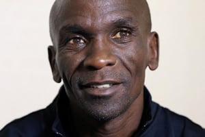 Le Kényan Eliud Kipchoge. © Photo by Kunihiko Miura / Yomiuri / The Yomiuri Shimbun via AFP