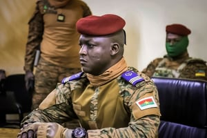 Le capitaine Ibrahim Traoré. Le capitaine Ibrahim Traoré, président de la Transition
© Présidence du Faso