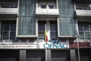 Le siège de l’Office national de lutte contre la fraude et la corruption (Ofnac), à Dakar. © DR