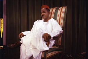Ahmadou Ahidjo, premier président de la République du Cameroun. © Archives JA.