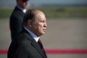 Abdelaziz Bouteflika à Alger, le 19 décembre 2012. © BERTRAND LANGLOIS/AFP