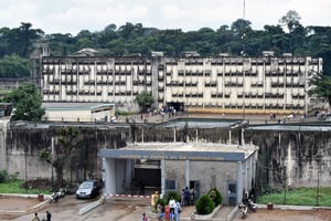 La maison d’arrêt et de correction d’Abidjan (Maca). © SIA KAMBOU/AFP