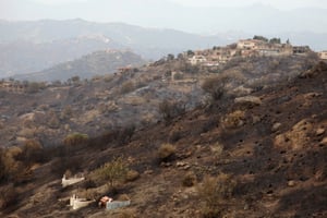 Les 17 et 18 octobre, la région montagneuse de Béjaïa a connu, à elle seule, 34 incendies. © AFP