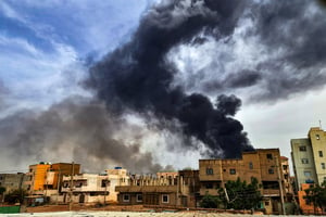 La guerre à Khartoum, le 7 juin 2023. © AFP