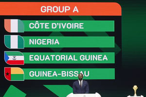 Le groupe A de la CAN 2023, en Côte d’Ivoire © WIKUS DE WET/AFP