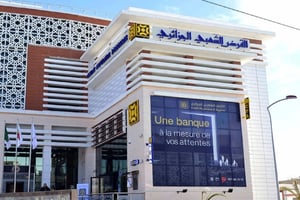 La banque CPA en Algérie. © DR