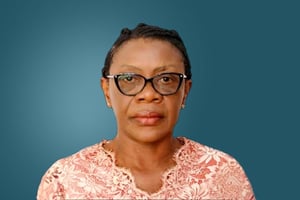 Marie-Claire Nnana, la directrice générale de la Société de presse et d’éditions du Cameroun (Sopecam) et directrice de publication du quotidien Cameroon Tribune. © DR