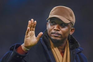 Le président de la Fecafoot, Samuel Eto’o © Nicolò Campo/Sipa USA/SIPA
