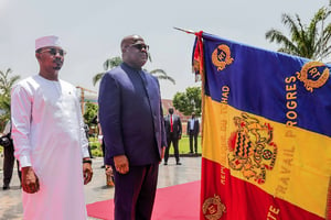 𝐅𝐞́𝐥𝐢𝐱 𝐓𝐬𝐡𝐢𝐬𝐞𝐤𝐞𝐝𝐢 est reçu le 24 juin  au 𝐏𝐚𝐥𝐚𝐢𝐬 𝐓𝐨𝐮𝐦𝐚𝐢̈ par le Président de la République 𝐌𝐀𝐇𝐀𝐌𝐀𝐓 𝐈𝐃𝐑𝐈𝐒𝐒 𝐃𝐄𝐁𝐘 𝐈𝐓𝐍𝐎 © Présidence de la République du Tchad.