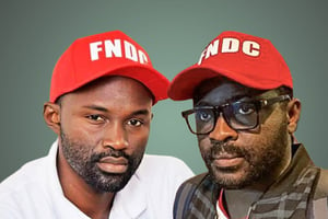Mamadou Billo Bah (à gauche) et Foniké Menguè (à droite). © Montage JA / DR