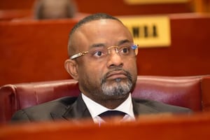 Le sénateur Salomon Idi Kalonda, bras droit de Moïse Katumbi. © X Salomon Idi Kalonda