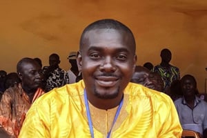 Kevin Kpéfio est désormais un proche du président Faustin-Archange Touadéra. © DR