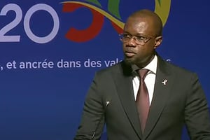 Ousmane Sonko Discours « Sénégal 2050 », Dakar, 14 10 2024 © DR