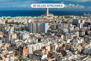 Vue aérienne de Casablanca. © Nessa Gnatoush:ADOBESTOCK