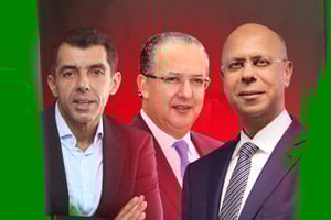 De gauche à droite : Adil Douiri, Zouhair Bennani et Mohamed Horani. © MONTAGE JA: DR, HPS