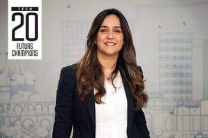 Meriem Zairi Tlemçani est la directrice générale de la société de capital risque EmergingTech Ventures © Montage JA; SAID MRIGUA