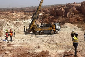 La mine aurifère de Kobada, exploitée par l’australien Toubani Resources, au Mali. © Kobani Resources