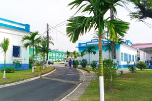 L’hôpital Laquintinie, à Douala. © Facebook Hôpital Laquintinie