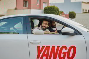 Un VTC Yango au Maroc © Facebook Yango