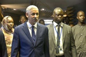 Sidi Ould Tah a été élu le 29 mai à la tête de la Banque africaine de développement (BAD). © Yvan Sonh/Xinhua/REA