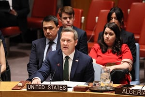 L’ambassadeur des États-Unis à l’ONU, Mike Waltz