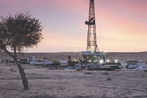 Installation pétrolière de Savannah Energy, au Niger.