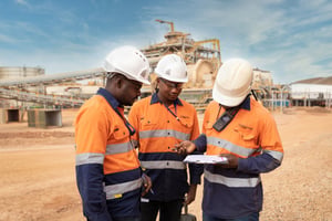 La mine de Sabodala, au Sénégal.