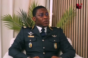 Le capitaine Romuald Effoudou, le 25 juillet 2026.