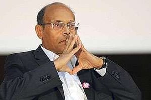 Moncef Marzouki, président de la Tunisie. © AFP