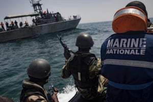 Des hommes de la marine nationale sénégalaise. © DIRPA