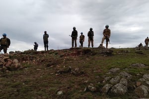 Le bataillon pakistanais de la Monusco, en novembre 2019, à Mikenge. La force onusienne a entamé en février dernier son retrait du Sud-Kivu. © MONUSCO/Force.