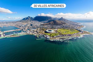 Vue aérienne du Cap © ADOBESTOCK