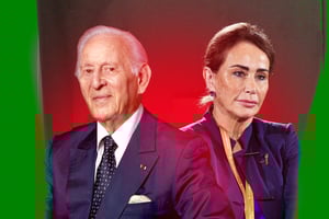 Othman Benjelloun et Rita Maria Zniber. © MONTAGE JA : Bank of Africa, Mohamed Aly DIABATE/ACF.